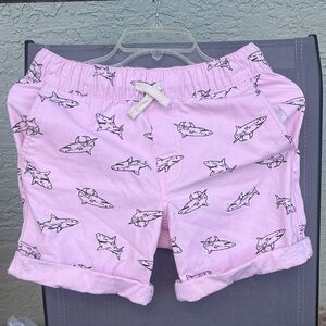 Arizona jeans co Pink Shark Print Shorts size 4